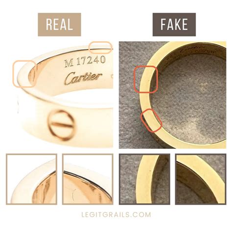 cartier ring love replica|cartier love ring real.